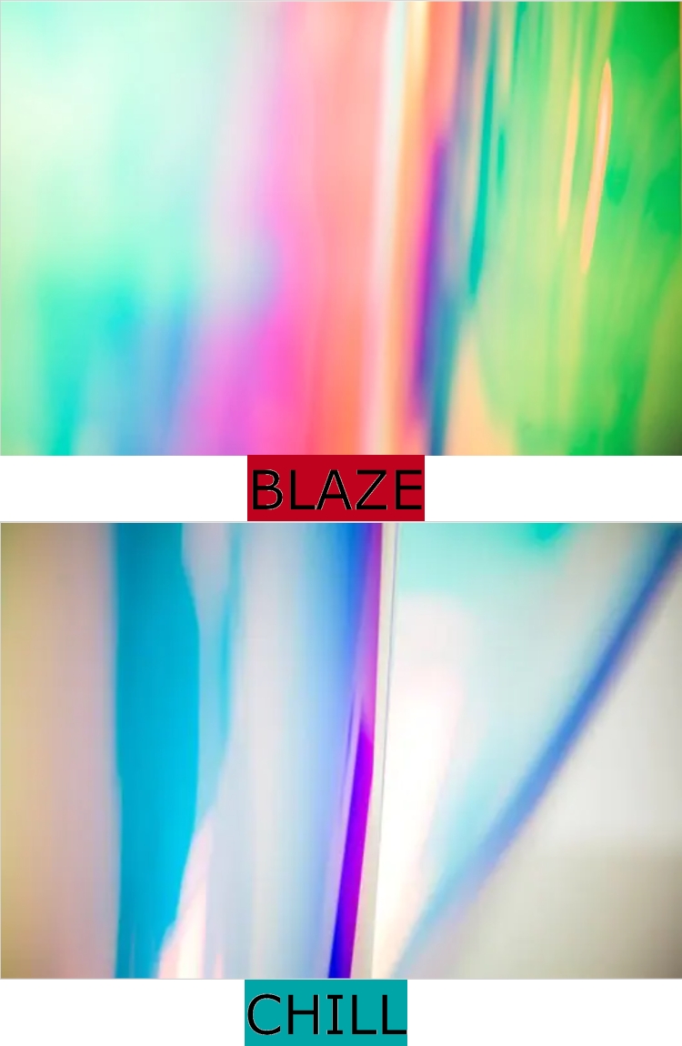 3M Dichroic Film DF Blaze (Without adhesive), Roll Size 1,42x25m